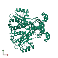 HTH luxR-type domain-containing protein in PDB entry 6cbq, assembly 1, front view.