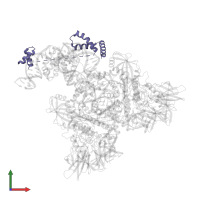 High mobility group protein B1 in PDB entry 6cik, assembly 1, front view.
