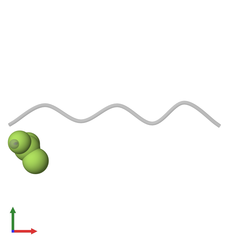 <div class='caption-body'>PDB entry 6clc contains 1 copy of ACETATE ION in assembly 1. This small molecule is highlighted and viewed from the front.</div>