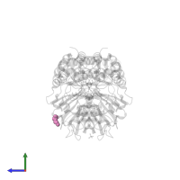 DI(HYDROXYETHYL)ETHER in PDB entry 6czx, assembly 2, side view.