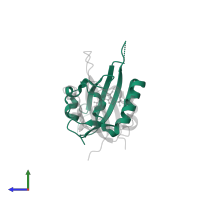 Endothelial PAS domain-containing protein 1 in PDB entry 6d0b, assembly 1, side view.