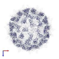 VP3 in PDB entry 6eit, assembly 1, top view.