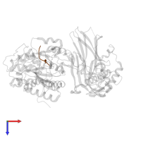 Syndecan-1 in PDB entry 6eje, assembly 1, top view.