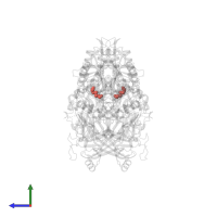 Modified residue CME in PDB entry 6eop, assembly 1, side view.
