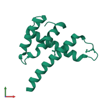 Switch-activating protein 1 in PDB entry 6ext, assembly 1, front view.