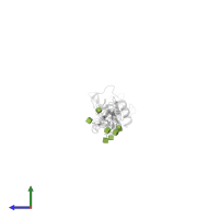 2-acetamido-2-deoxy-beta-D-glucopyranose in PDB entry 6eyk, assembly 1, side view.