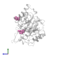 CITRIC ACID in PDB entry 6f84, assembly 1, side view.