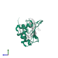 E3 ubiquitin-protein ligase SMURF2 in PDB entry 6fx4, assembly 1, side view.