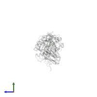Soluble dopamine beta-hydroxylase in PDB entry 6g9q, assembly 1, side view.