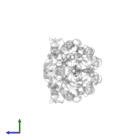 FORMIC ACID in PDB entry 6gbl, assembly 1, side view.