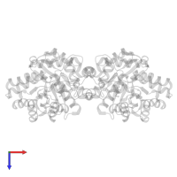 FORMIC ACID in PDB entry 6gbl, assembly 1, top view.