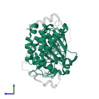 Aurora kinase C in PDB entry 6gr8, assembly 1, side view.