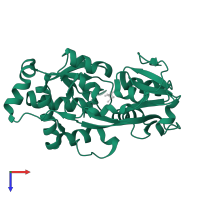 Solute-binding protein family 3/N-terminal domain-containing protein in PDB entry 6h20, assembly 1, top view.