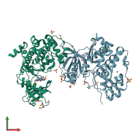 3D model of 6hme from PDBe