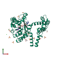 3D model of 6hux from PDBe