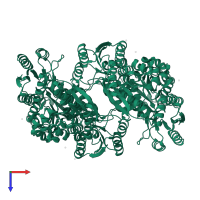 Periplasmic binding protein domain-containing protein in PDB entry 6hyh, assembly 1, top view.