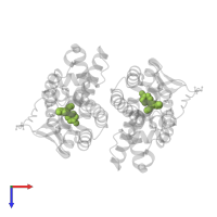 bisphenol-B in PDB entry 6i61, assembly 1, top view.
