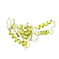 The deposited structure of PDB entry 6i7v contains 2 copies of Pfam domain PF00318 (Ribosomal protein S2) in Small ribosomal subunit protein uS2. Showing 1 copy in chain G [auth AB].