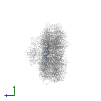 PHYLLOQUINONE in PDB entry 6k61, assembly 1, side view.