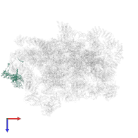 U3 small nucleolar RNA-associated protein 8 in PDB entry 6lqp, assembly 1, top view.