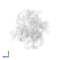 Unassigned helices in PDB entry 6lqp, assembly 1, side view.