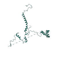 The deposited structure of PDB entry 6lqu contains 1 copy of Pfam domain PF04615 (Utp14 protein) in U3 small nucleolar RNA-associated protein 14. Showing 1 copy in chain NB [auth RQ].