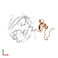 Peptidase S39 domain-containing protein in PDB entry 6m78, assembly 1, front view.