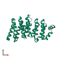 CLIP-associating protein 1 in PDB entry 6mq7, assembly 1, front view.