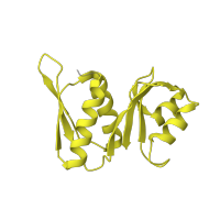 The deposited structure of PDB entry 6mtd contains 1 copy of Pfam domain PF00410 (Ribosomal protein S8) in 40S ribosomal protein S15a. Showing 1 copy in chain VB [auth WW].