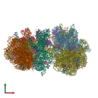 PDB entry 6n1d coloured by chain, front view.