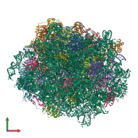 PDB entry 6n8n coloured by chain, front view.