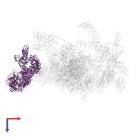 U5 small nuclear ribonucleoprotein 200 kDa helicase in PDB entry 6qdv, assembly 1, top view.