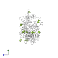 (4S)-2-METHYL-2,4-PENTANEDIOL in PDB entry 6qie, assembly 1, side view.