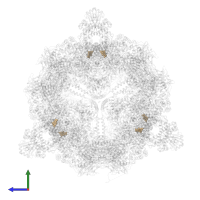FLAVIN MONONUCLEOTIDE in PDB entry 6ql9, assembly 1, side view.