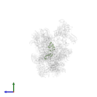 Splicing factor 3B subunit 2 in PDB entry 6qx9, assembly 1, side view.