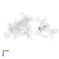 Splicing factor 3B subunit 2 in PDB entry 6qx9, assembly 1, top view.