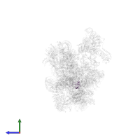 PHD finger-like domain-containing protein 5A in PDB entry 6qx9, assembly 1, side view.