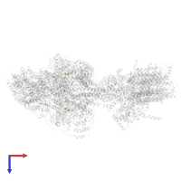 MAGNESIUM ION in PDB entry 6rdk, assembly 1, top view.