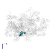 DDB1- and CUL4-associated factor 13 in PDB entry 6rxx, assembly 1, top view.