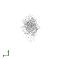 2-(N-MORPHOLINO)-ETHANESULFONIC ACID in PDB entry 6ses, assembly 1, side view.