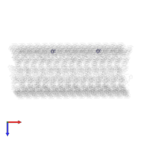 EF-hand domain-containing protein in PDB entry 6u42, assembly 1, top view.