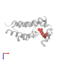 Modified residue ALY in PDB entry 6u8i, assembly 1, top view.