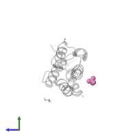 PHOSPHATE ION in PDB entry 6v0q, assembly 1, side view.