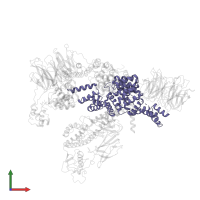 Tetratricopeptide repeat domain 8 isoform 2 in PDB entry 6xt9, assembly 1, front view.