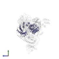Tetratricopeptide repeat domain 8 isoform 2 in PDB entry 6xt9, assembly 1, side view.
