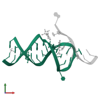 Chains: A,C in PDB entry 6yml, assembly 1, front view.