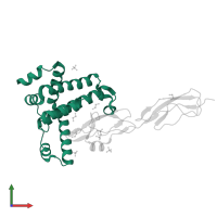 FhbA protein in PDB entry 6zh1, assembly 1, front view.