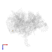 Modified residue SAC in PDB entry 6zm5, assembly 1, top view.