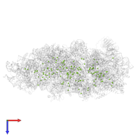 MAGNESIUM ION in PDB entry 6zxg, assembly 1, top view.