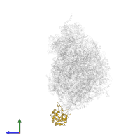 mL70 in PDB entry 7aih, assembly 1, side view.